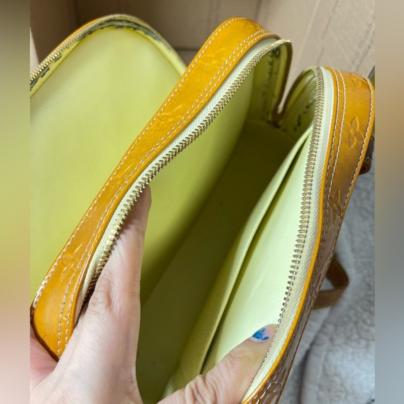 Louis Vuitton Vernis Yellow Backpack Vintage Monogram Purse Murray Tote … - Picture 4 of 16